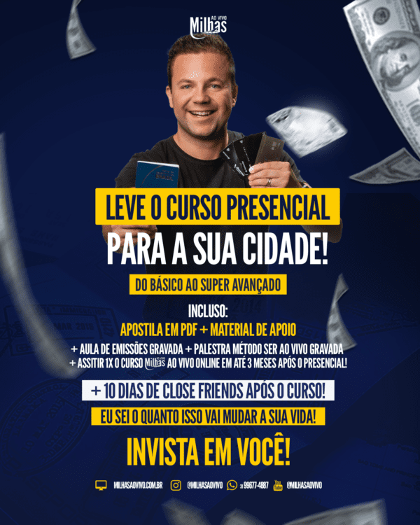Curso presencial na sua cidade!