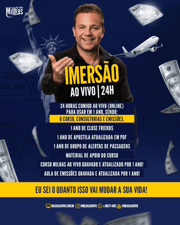 IMERSÃO 24 H AO VIVO